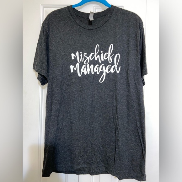 Harry Potter Mischief Managed Etsy Shirt - Picture 1 of 4